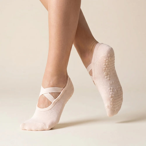 Ballet Grip Socks - Soft Bloom