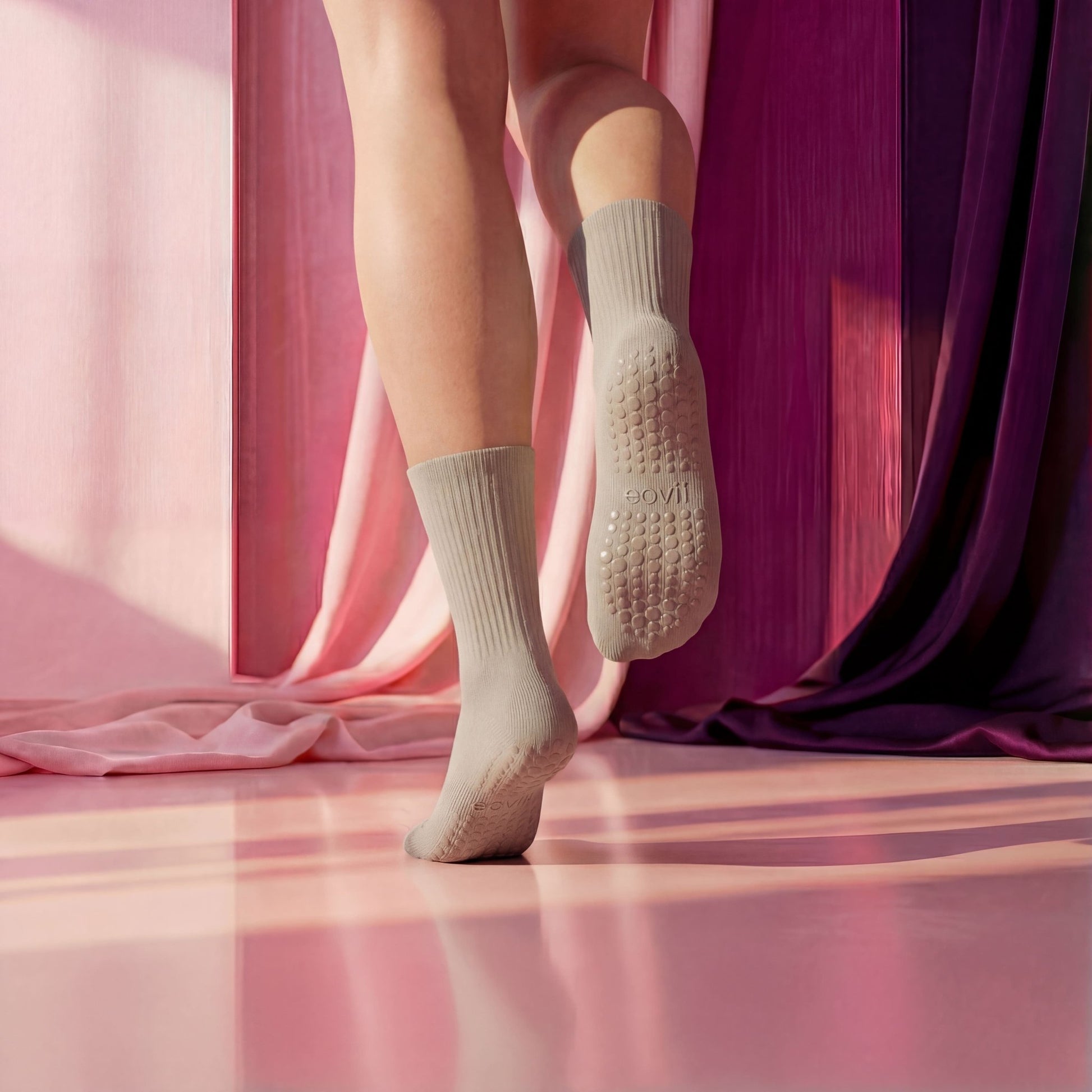 EOVII Non - Slip Pilates Grip Socks - eovii