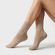 Cozy Crew Grip Socks - Soft Dune