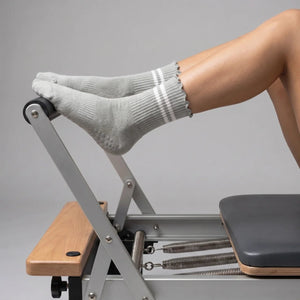 Ruffle Grip Socks – Moonstone Grey - eovii